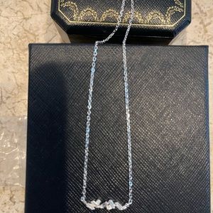 Moissanite pendant necklace